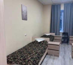 Кровать в 4-местном общем номере 5-ой категории в Звенигородский