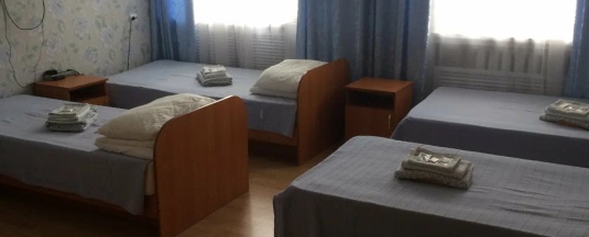 4-местный номер стандарт с 4 односпальными кроватями №6 в Колос