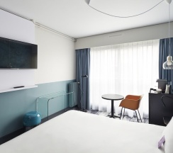 Одноместный номер Standard с балконом односпальная кровать в Mercure Paris Bastille Saint Antoine
