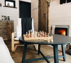 Дом с сауной в Chuchemlya eco village