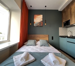 Стандарт с 1 двуспальной кроватью в Port Comfort by Sennaya Square
