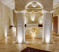Двухместный люкс Royal двуспальная кровать в Cappadocia Sweet Cave