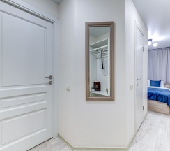 Двухместная комната с 1 кроватью и собственной ванной комнатой в МК Распутина