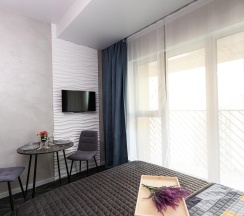 Апартаменты студия в MOKO Apartments на улице Народного ополчения