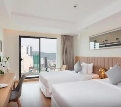 Двухместный номер Senior Deluxe с видом на город 2 отдельные кровати в Nagar Hotel Nha Trang
