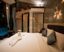 Студия с видом на сад в Foresto Sukhothai Guesthome