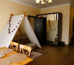 2х комнатный 4х местный номер с камином в Alpen House