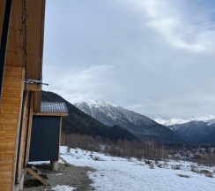 4-местный 2-комнатный коттедж улучшенный в Air house Arkhyz