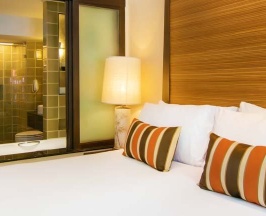 Двухместный номер Tropical Deluxe с видом на бассейн двуспальная кровать в Siam Bayshore Pattaya