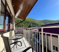 Четырёхместная студия с мини-кухней с балконом в Астра де Роза