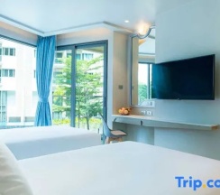 Одноместный номер Deluxe с видом на море (односпальная кровать) в Centara Sonrisa Residences & Suites Sriracha