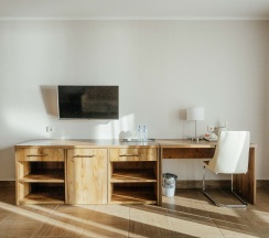 Люкс с балконом морская сторона. Корпус 2 в Amza Парк