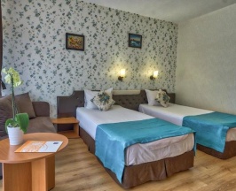 Двухместный номер Standard двуспальная кровать в Hotel Kavkaz Golden Dune