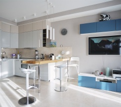 Апартаменты райдера с панорамным  видом на горы в Панорама парк