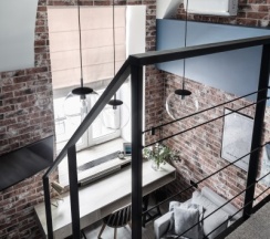 Дюплекс с мини-кухней и видом на сад в 1715 Duplex Hotel