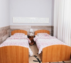 Номер стандарт с 2 односпальными кроватями в Президент