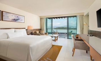 Двухместный люкс c 1 комнатой oceanfront двуспальная кровать в The Westin Siray Bay Resort & Spa, Phuket