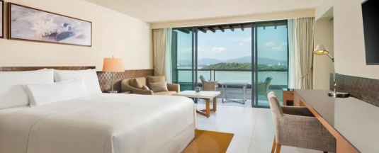 Двухместный люкс Дуплекс c 1 комнатой oceanfront двуспальная кровать в The Westin Siray Bay Resort & Spa, Phuket