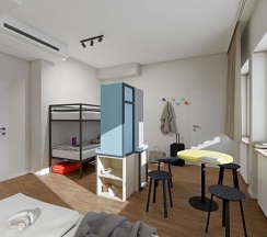 Четырёхместный номер Standard в MEININGER Hotel München City Center