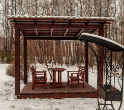 Апартаменты с сауной в Дом на лесной опушке