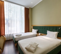 Двухместный номер Classic 2 отдельные кровати в Shera Park Boutique Hotel