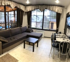 Двухместные апартаменты двуспальная кровать в Водопад