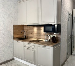 Трехместная студия с кухней на 10 этаже в Ольгинке в Метрикс Девелопмент