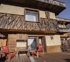 Трехместный номер с террасой в Old boys