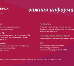 Номер Deluxe + с 2 односпальными кроватями (номер для людей с ограниченными возможностями) в Movenpick Resort&SPA Anapa Miracleon
