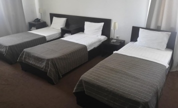 3-местный номер стандарт семейный с 3 односпальными кроватями (с завтраком) в Тамбовская