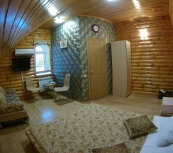 Номер стандарт с 1 двуспальной кроватью в Цветок