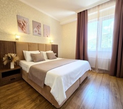 DELUXE APARTMENT ОДНОКОМНАТНАЯ КВАРТИРА С ВИДОМ НА ГОРЫ в Deluxe apartments