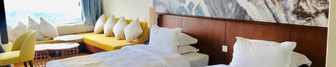 Номер Deluxe с видом на горы в Hotel Annapurna View Sarangkot