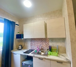 Двухместные апартаменты c 1 комнатой (двуспальная кровать) в Apartment Уютная Студия Смоленский Берег на Первой Линии Днепра