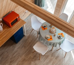 Дом A-Frame в Эко Парк Тепло