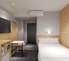 Двухместный номер Standard двуспальная кровать в Natural Hot Springs Spa Hotel Hananoi Osaka