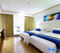 Номер Deluxe с видом на город в The Four Wings Hotel Bangkok