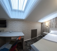 2-beds mansard в Scandinavia