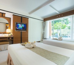 Двухместный номер Premier с видом на море 2 отдельные кровати в Asia Cha Am Hotel