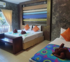 Трёхместный номер Deluxe в Saikaew Boutique Hotel