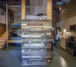 Кровать в общем номере в PodShare DTLA Arts District - Hostel