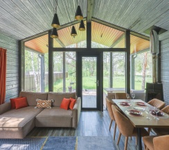 № 16 BarnHouse 65 m2 с камином, кондиционером и террасой. (📍Проживание с животными ЗАПРЕЩЕНО📍 Оснащение дома см. Подробнее) в Les holidays
