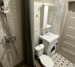 1-комнатные апартаменты студия с 1 двуспальной кроватью в Баринн