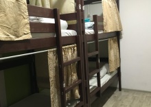 Кровать в общем номере в Hostel my friends