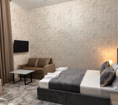 Номер стандарт с 1 двуспальной кроватью в Сова