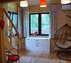 Коттедж в Коттедж с сауной и камином