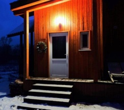 Дом Анны с сауной в доме, камином и проектором. 1-2 гостя. Побеги в Побеги