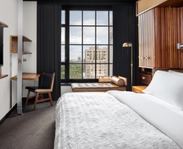 Двухместный номер Deluxe с видом на город (двуспальная кровать) в Le Meridien New York, Central Park