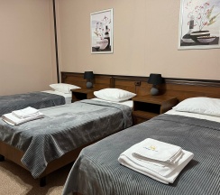 Стандарт 3-х местный с раздельными кроватями в Жемчуг