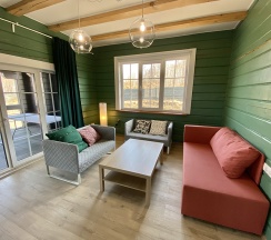 Дом с мангальной зоной в Бобровое